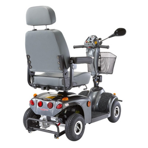 Freerider | Discover the Mayfair 4 Deluxe Mobility Scooter A Leading Choice for Patients Independent Mobility back view
