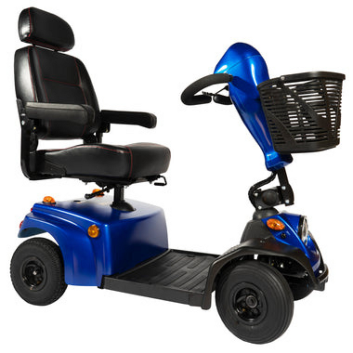 Freerider | Discover Freedom with the Mayfair Evolution Mobility Scooter | A Reliable and Versatile Choice blue side view