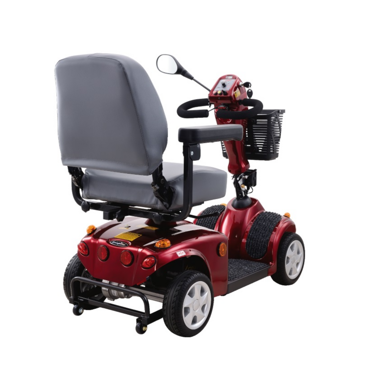 Freerider | Discover Confidence in Motion with the Mayfair 6 HD Mobility Scooter Unmatched Strength, Durability, and Reliability with Increased Carrying Capacity back view