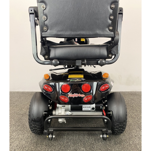 Freerider | Explore Freedom with Our Road-Legal 4-wheel Scooter Up to 20 Miles Battery Range and a Choice of Air-Filled or Solid Tyres black back lights