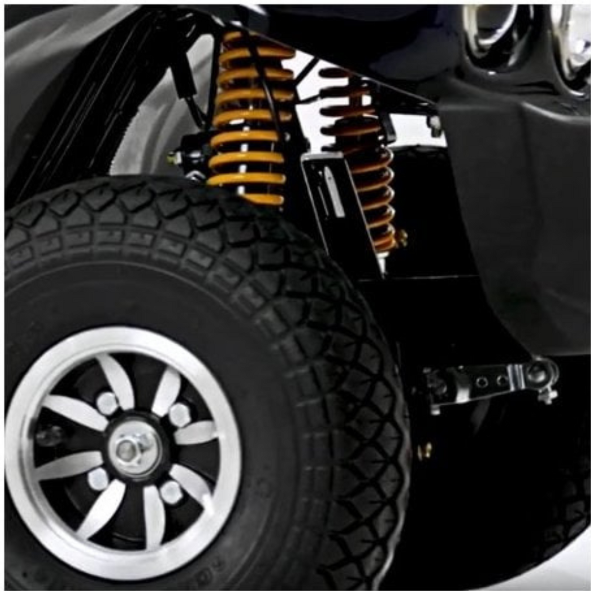 Freerider | Unleash Freedom with the Westminster Deluxe 1300W Mobility Scooter Designed for comfort tyres