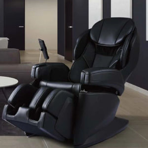 Black Fujiiryoki JP-1100 Zero Gravity Electric Massage Chair in a room