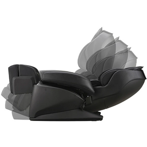 reclining black Fujiiryoki JP-1100 Zero Gravity Electric Massage Chair