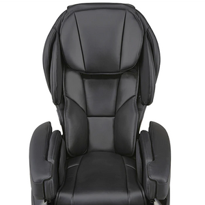 Top view of a black Fujiiryoki JP-1100 Zero Gravity Electric Massage Chair