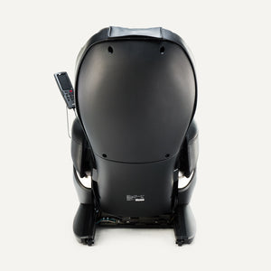 rear view Black Fujiiryoki JP-2000 Zero Gravity Massage Chair. Advanced 5D AI+ Full Body Massage Experience. Heated Back Massage & Therapeutic.