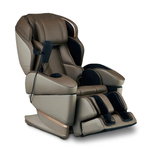 Smoke Beige Fujiiryoki JP-3000 Zero Gravity Massage Chair. Advanced 5D AI+ Full Body Massage Experience. 