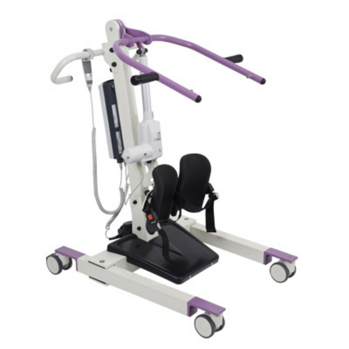 Harvest Healthcare Ascent Pro Stand Aid Premium Powered Standing and Raising Aid for Safe and Efficient Transfers Patients Care Fall Prevention side view