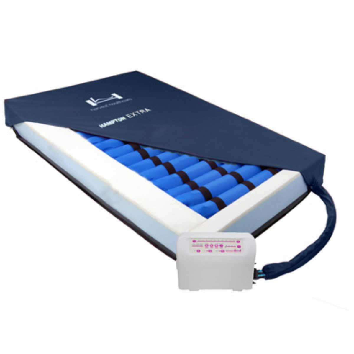 Harvest Healthcare Hampton Extra Bariatric Active Mattress Pressure Prevention for Plus Size Patients Patients Care Ulcer Prevention 