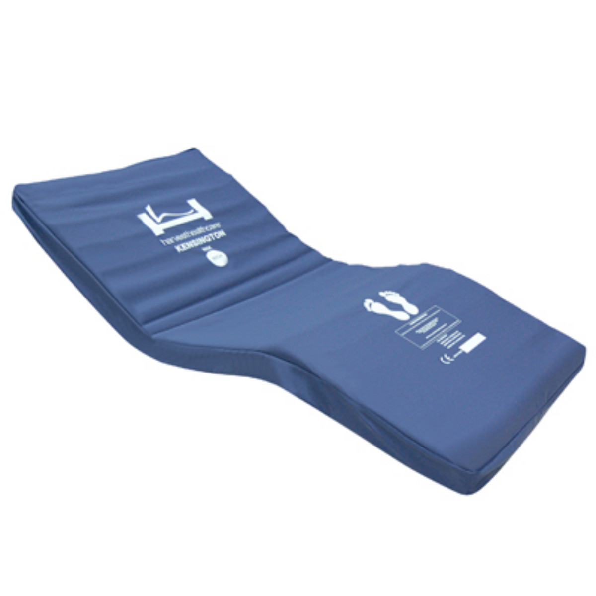 Harvest Healthcare High-Risk Pressure Overlay with 16 Alternating Cells and 4-Way Stretch Cover Patients Care Ulcer Prevention 