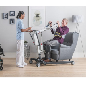  Invacare | ISA XPlus Stand-Up Lift Premium Comfort and Support for Weight-Bearing and Rehabilitation Transfers uses