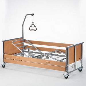 Invacare | Medley Ergo Medical Profiling Bed | For Patients and Caregivers | Hospital Patient Bed  with side rails