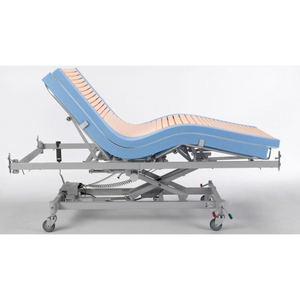 Invacare | Softfoam Premier Maxiglide Advanced Pressure-Reducing Mattress being used on a profiling bed