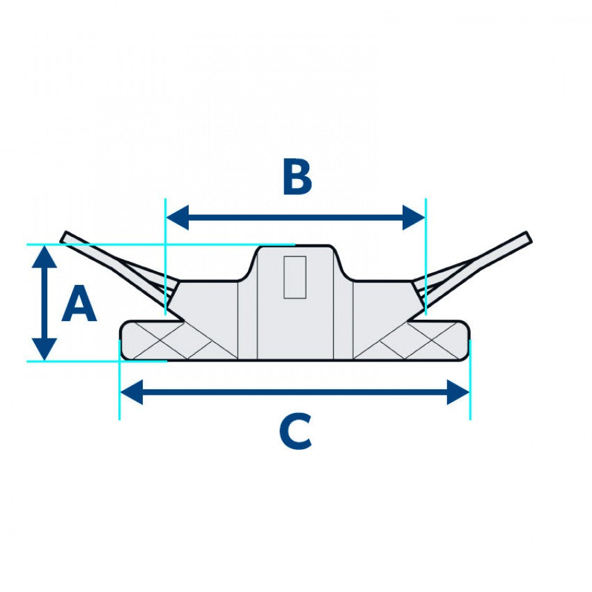 Invacare | Stand Assist Sling diagram