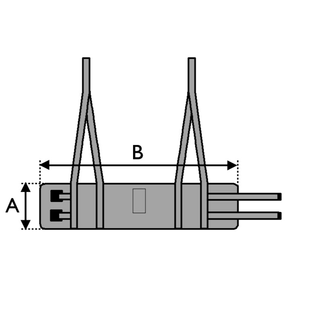 Invacare | Invacare Standing Transfer Vest with Groin Band Enhanced Mobility and Support for Users with Limited Walking Ability diagram