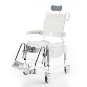 Invacare | Aquatec Ocean VIP Ergo and Dual VIP Ergo Innovative Tilt-in-Space Shower Chair Commodes for Enhanced Comfort and Independence  side view