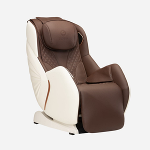 Espresso Ogawa MySofa Luxe Designer 2D Massage Chair Zero Gravity, Swing Mode, and Bluetooth Speakers Full Body Massage Machine
