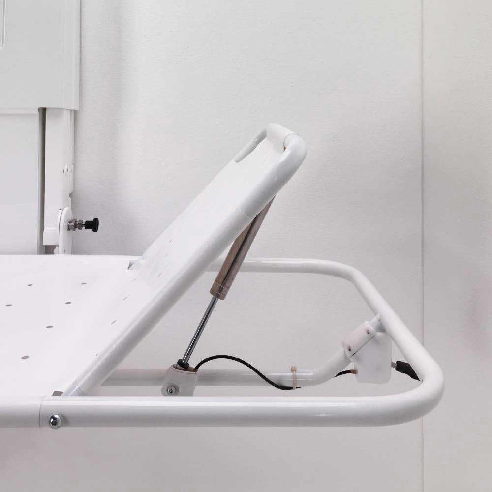head rest on the Prism Medical | Freeway Easi-Lift Electric Shower Stretcher 
