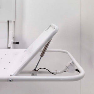 head rest on the Prism Medical | Freeway Easi-Lift Electric Shower Stretcher 