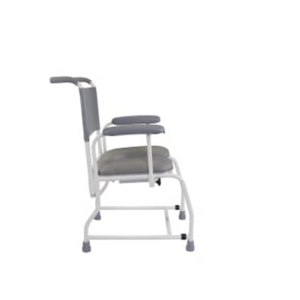 Prism Medical | Freeway T30 Shower Chair Comfortable, Hygienic, and Customizable Mobility Solution leftside view
