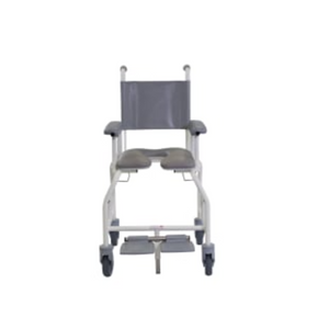 Prism Medical | Freeway T90 Paediatric Shower Chair and T90WC Toilet Commode Supporting Children and Young Adults with Limited Mobility front view