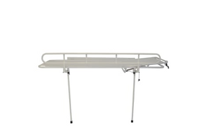 Prism Medical | Freeway Wall Mounted Shower Stretcher Configurable, Adjustable, and Hygienically Protected  hand adjusted