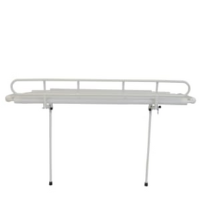 Prism Medical  Enhanced Comfort and Safety Freeway Wall Mounted Shower Stretcher with Padded Roll Edge back view