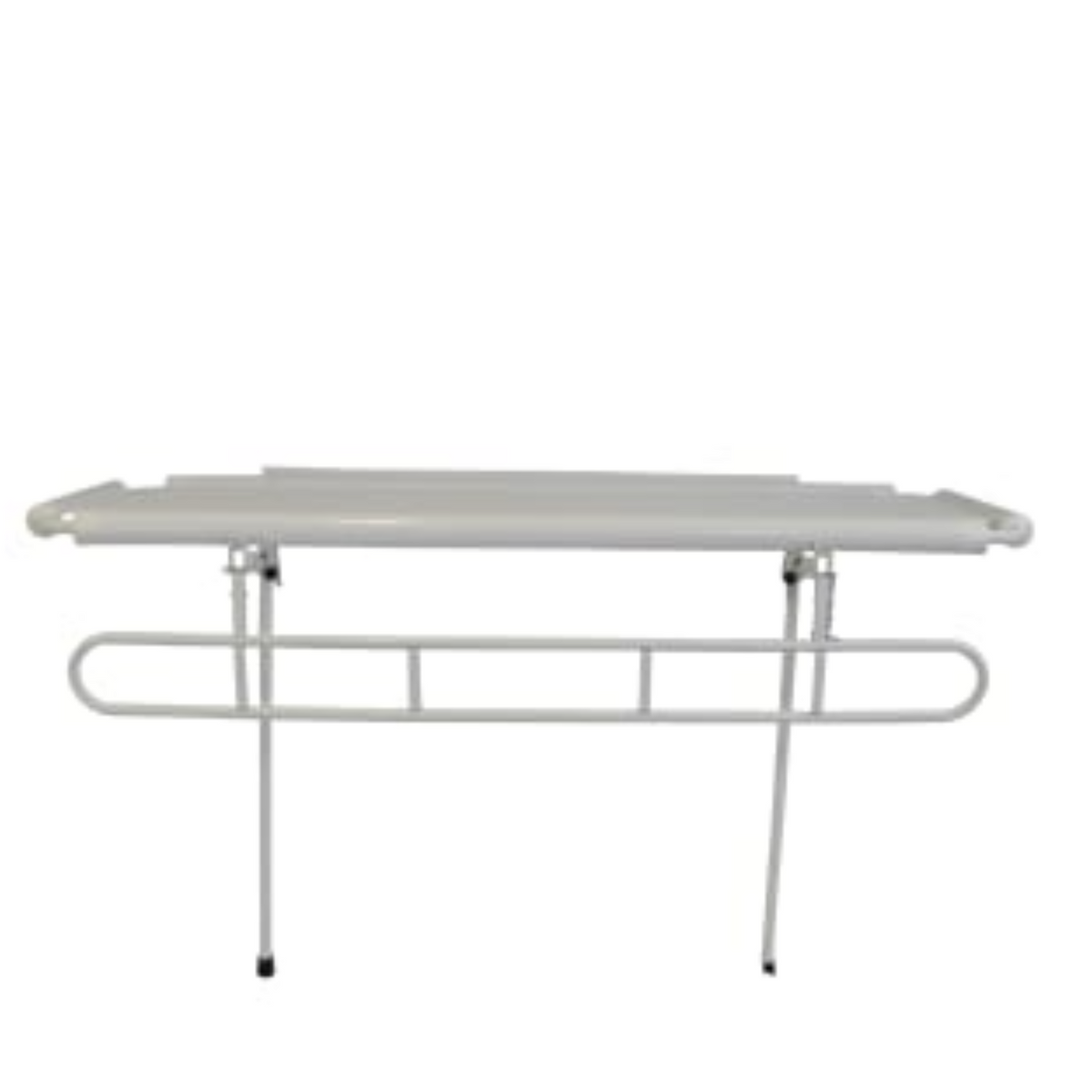 Prism Medical  Enhanced Comfort and Safety Freeway Wall Mounted Shower Stretcher with Padded Roll Edge front view