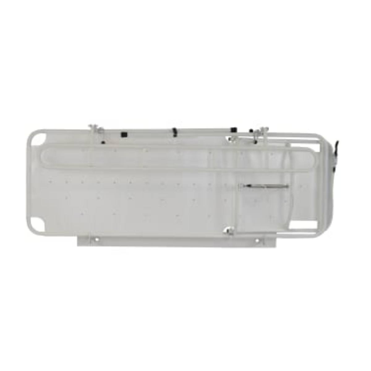 Prism Medical Versatile and Adjustable Freeway Wall Mounted Shower Stretcher for Care Environments folded