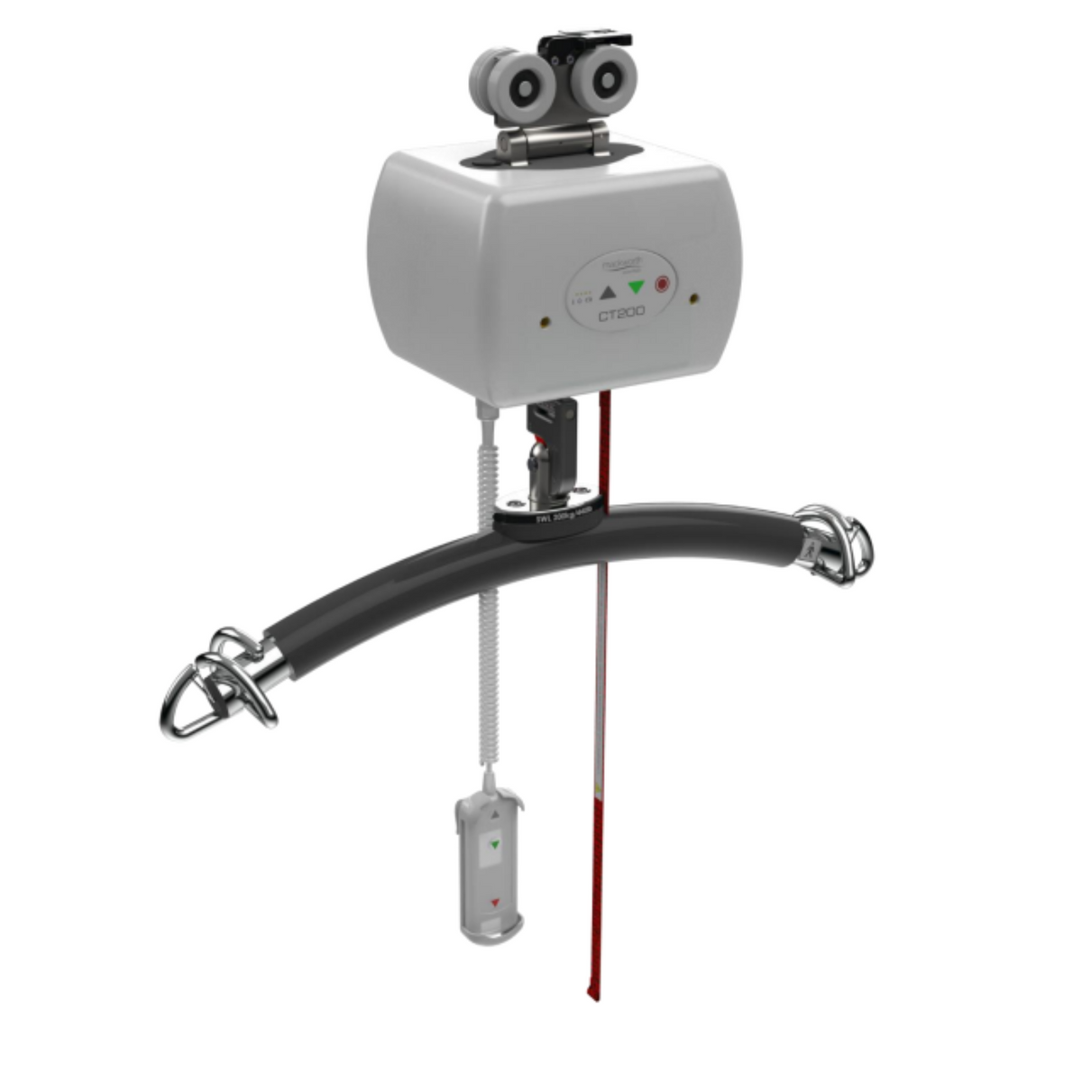 Prism Medical | Mackworth Essentials CT  Ceiling Track Hoist | Patient Transfers and Fall Prevention