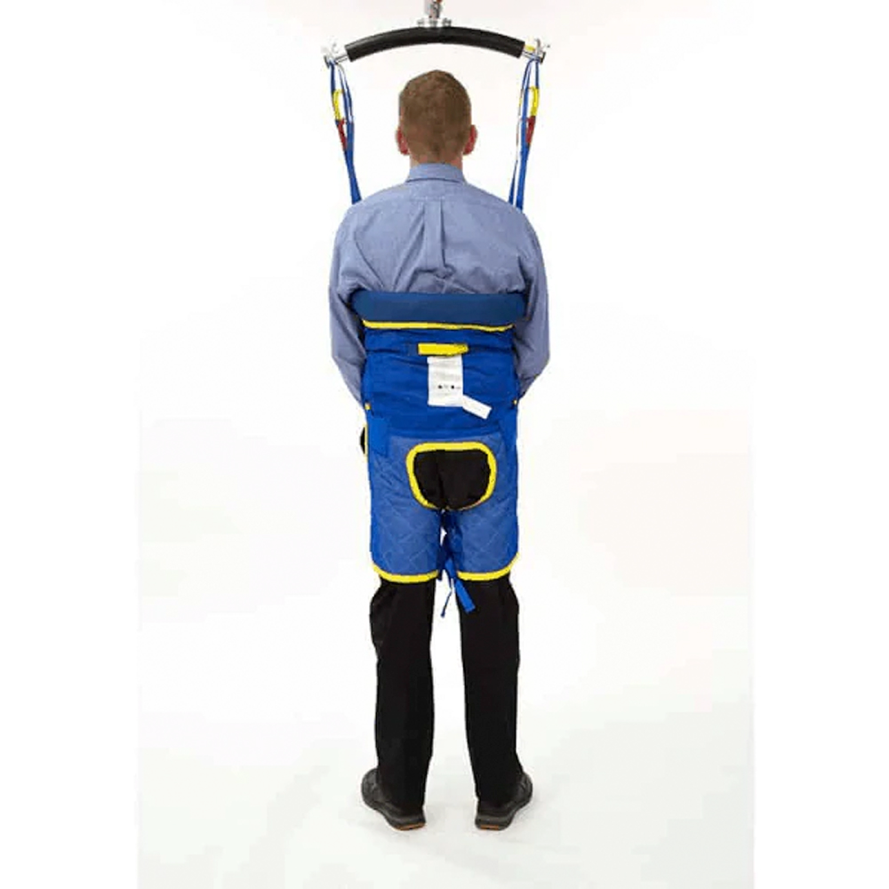 Prism Medical | Full Standing Support Sling Seamless Sit-to-Stand Transitions with Dual-Purpose Functionality patient back view