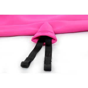 Prism Medical Prism Comfort Recline Sling Ultimate Comfort for Amputees and Prolonged Use pink belt close view