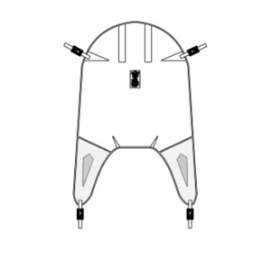 Prism Medical Elevate Comfort and Versatility with the Prism General Purpose Clip Sling Diagram view