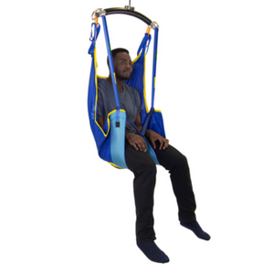 man using Prism Medical | Hammock Sling Polyester/Slip Fit