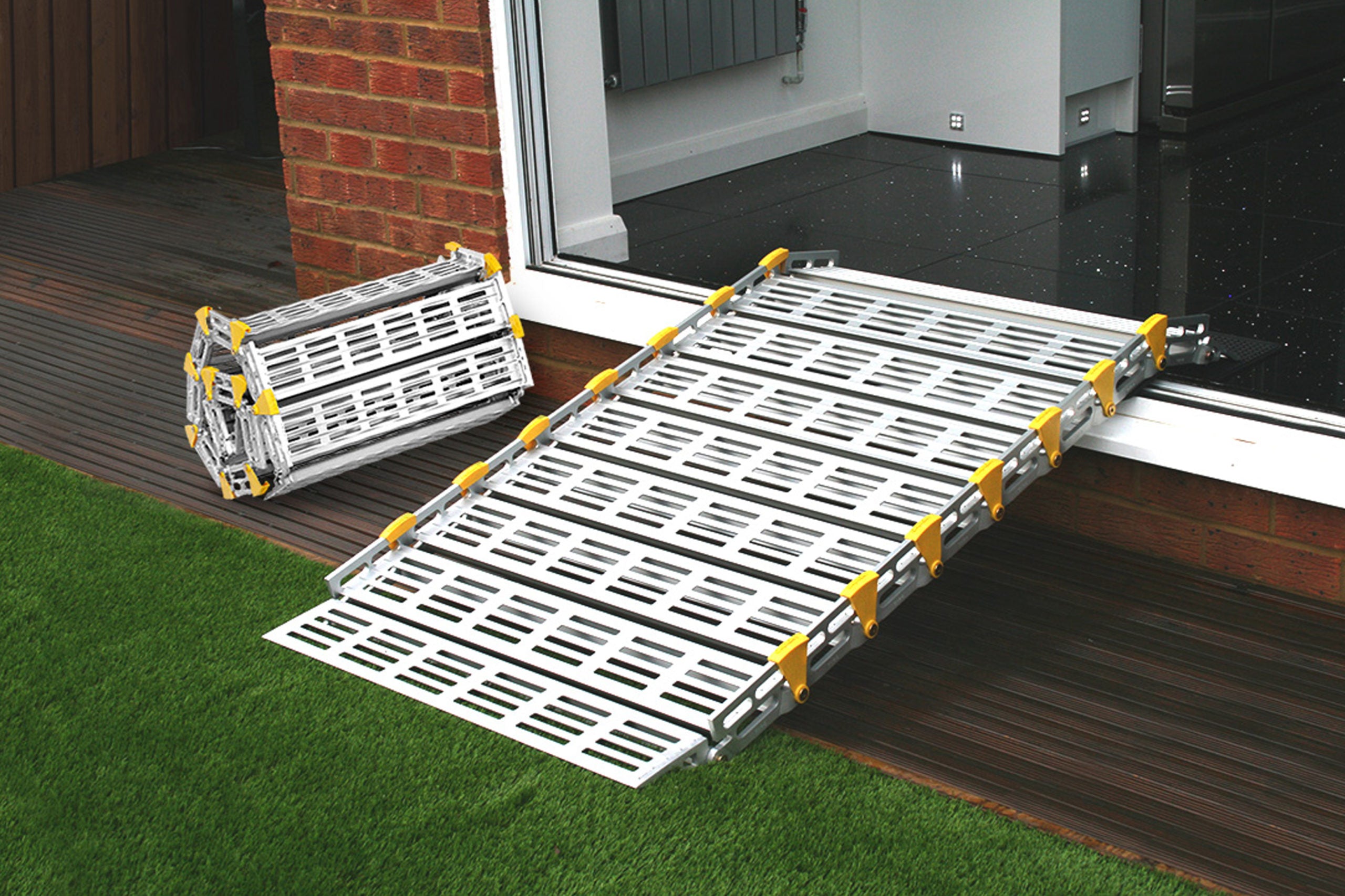 Attachable Ramp Portable Wheelchair Ramp Build