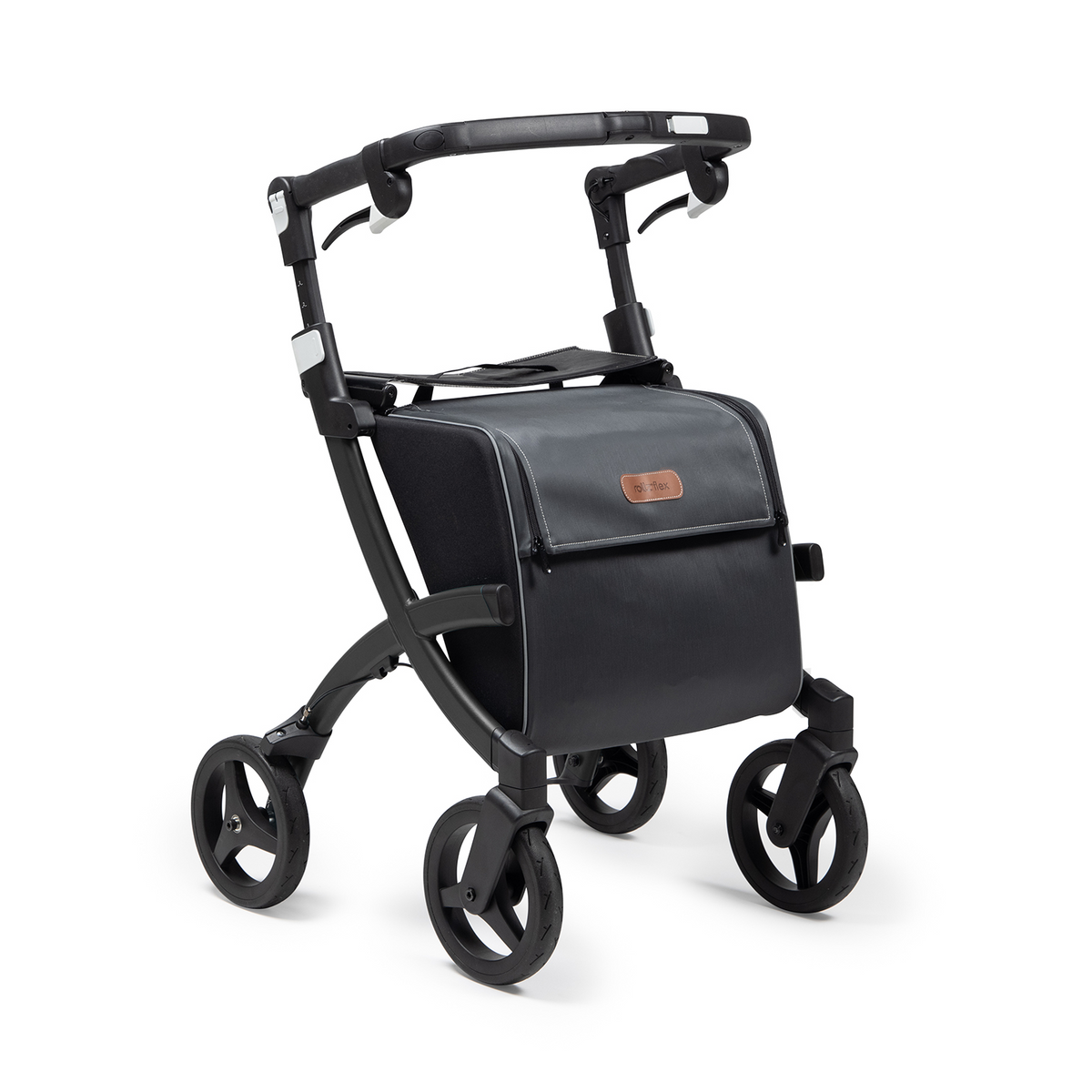Rollz Flex 2 Rollator black oblique
