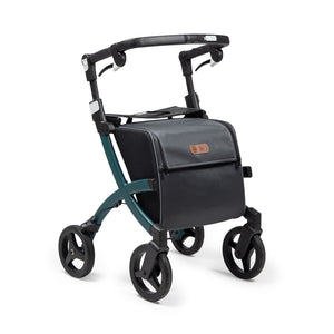 Rollz Flex 2 Rollator | Soft Foam-filled Tires, Spacious Shopping Bag, and Stylish Design | Walking Aid With Wheels