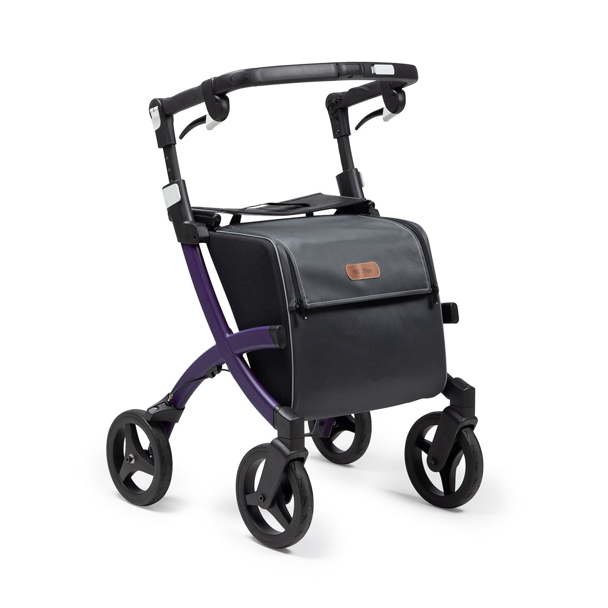 Rollz Flex 2 Rollator purple oblique