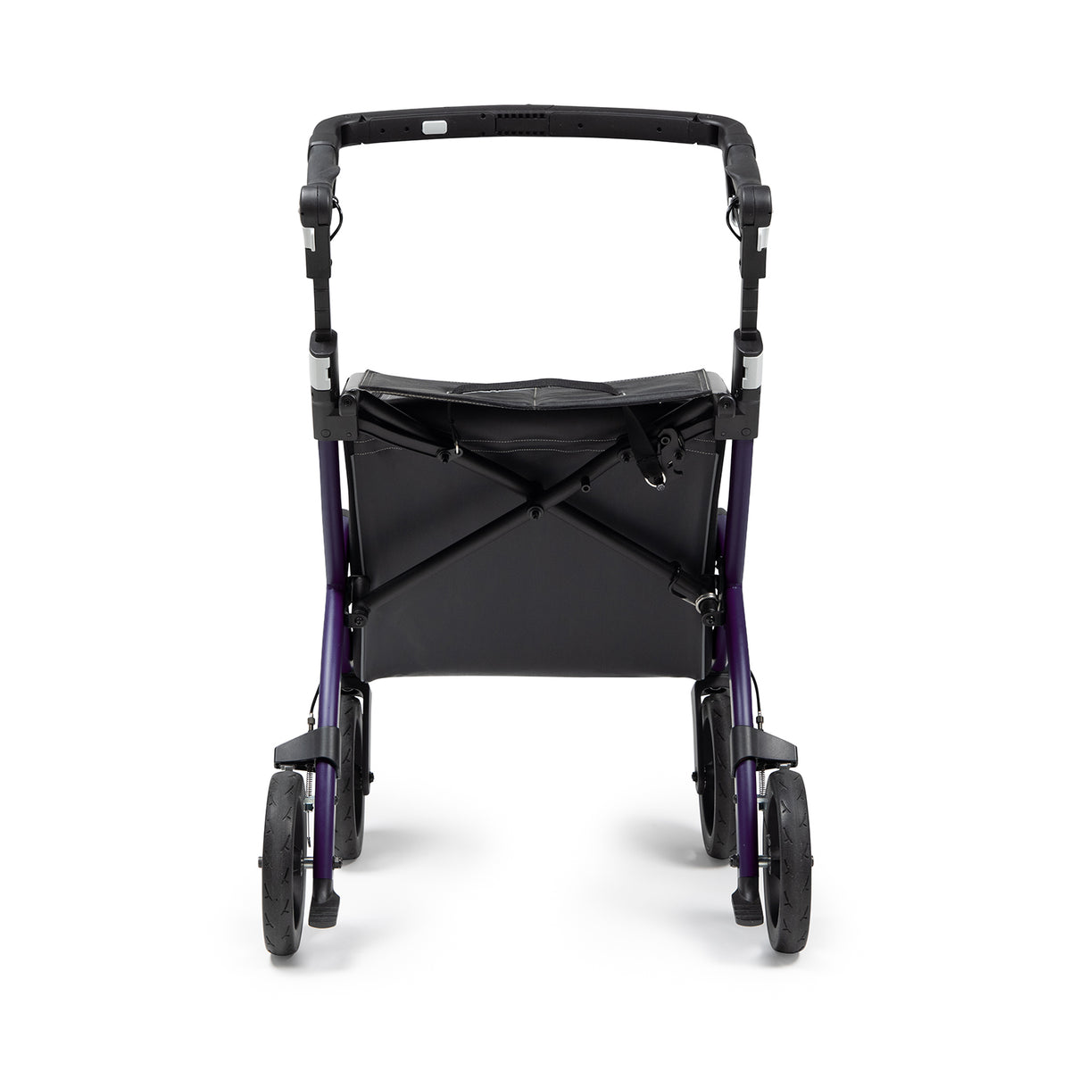 Rollz Flex 2 Rollator purple rear view