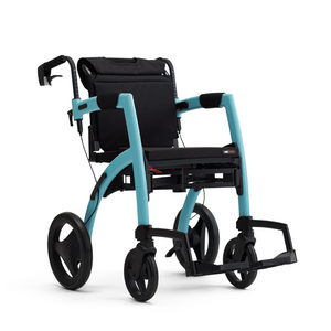 Rollz | Motion 2 Rollator 3-in-1 Rollator Walker and Wheelchair, Effortless Transformation for Dual Mobility Support  wheelchair