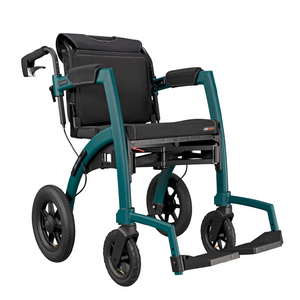 Rollz | Motion Performance Rollator & Wheelchair All-Terrain Rollator Walker and Wheelchair with Air Tires and Underseat Basket Accessory wheelchair