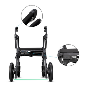 Rollz | Motion Rhythm Rollator and wheelchair laser and haptic module