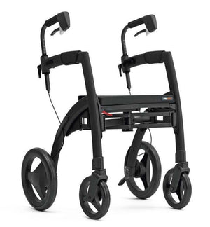 Rollz | Motion Rhythm Rollator Walker and wheelchair oblique view