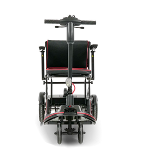 Scooterpac |  Revolutionize Your Mobility with the Feather Fold Folding Mobility Scooter front view