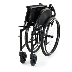 Scooterpac |  Revolutionize Your Mobility with the Feather Propel Folding Wheelchair folded