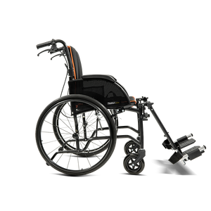 Scooterpac |  Revolutionize Your Mobility with the Feather Propel Folding Wheelchair side view