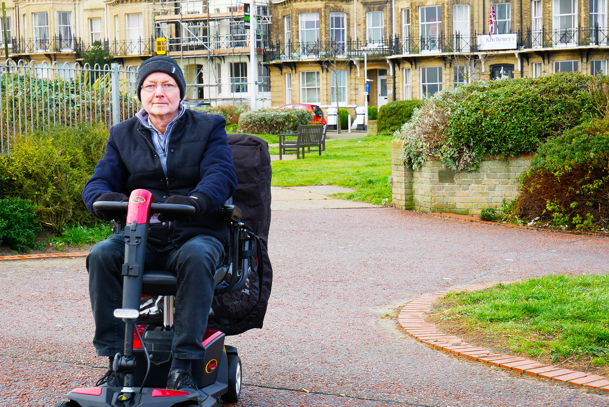 Scooterpac Universal Foldaway Canopy Scooter Mobility Scooters All-Weather Protection for Your Ride