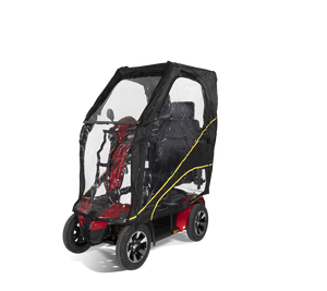 Scooterpac Universal Foldaway mobility scooter Canopy. automated Rain protection