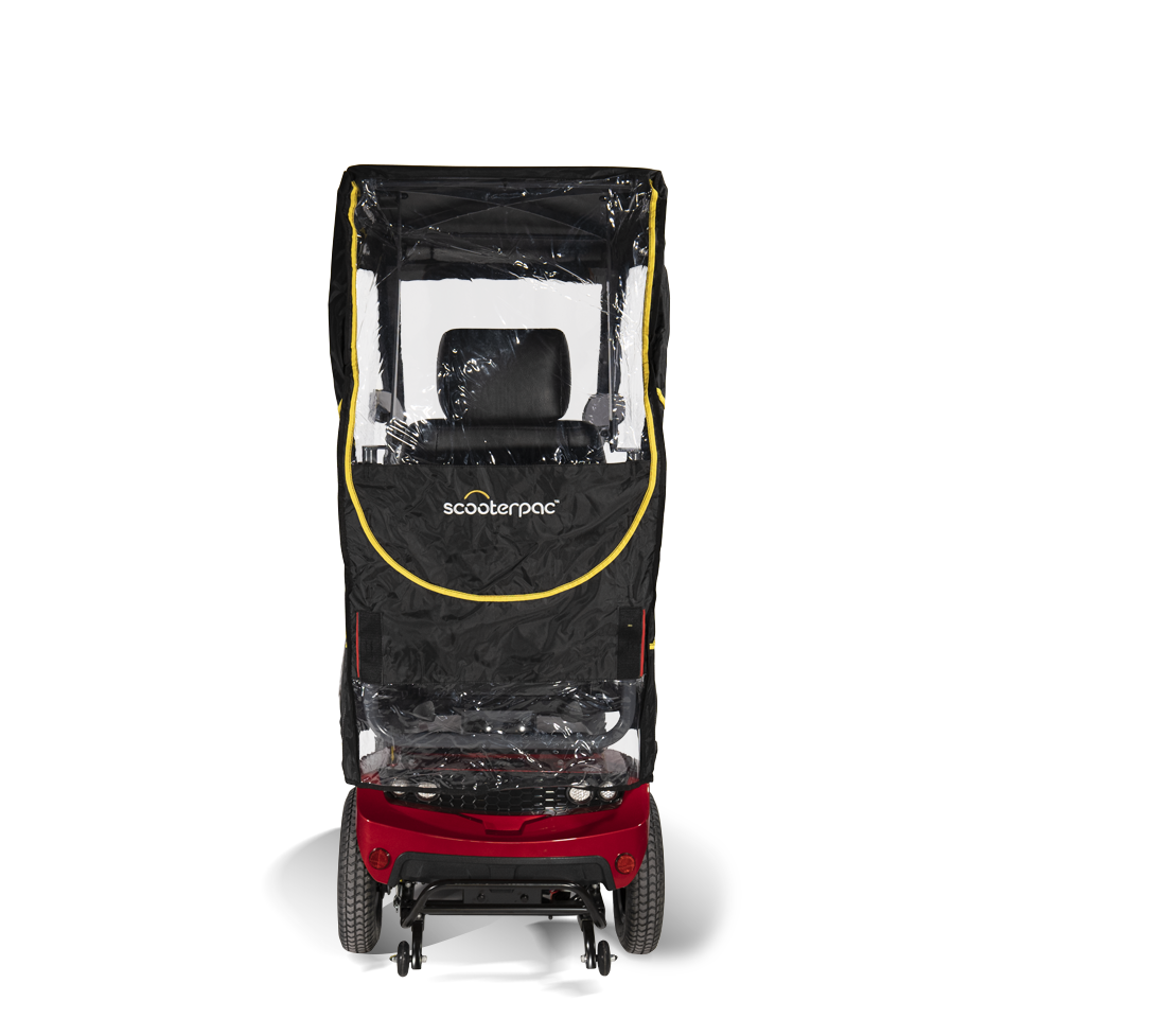 Scooterpac Universal Foldaway Canopy Scooter Mobility Scooters All-Weather Protection for Your Ride